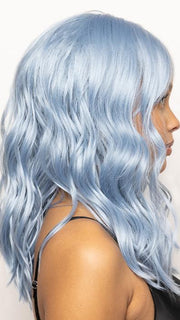 The lace front and center lace part make the hair look like it's growing right out of the scalp!