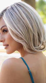 RL19/23SS SHADED BISCUIT | Light Ash Blonde Evenly Blended with Cool Platinum Blonde with Dark Roots
