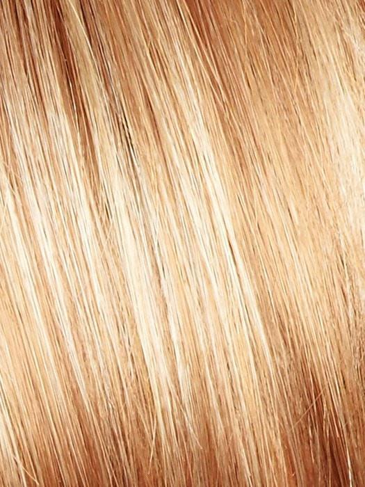 VANILLA LUSH | Bright Copper and Platinum Blonde evenly blended tipped light