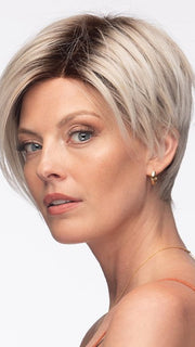 An edgy short wig