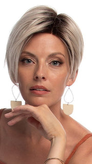 The lace part creates a more natural look