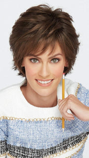 VOLTAGE ELITE by Raquel Welch in SS9/30 SHADED COCOA | Dark Dark Brown with Subtle Warm Highlights Roots