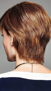 R829S+ GLAZED HAZELNUT | Rich Medium Brown with Ginger Highlights on Top