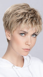 SANDY BLONDE ROOTED 16.22.20 | Medium Blonde, Light Neutral Blonde, and Light Strawberry Blonde Blend with Shaded Roots