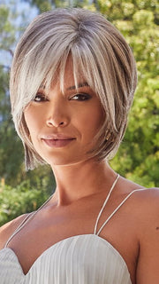 ZEAL by Noriko in SANDY-SILVER | Graduate Grey to Medium Grey with hints of Warm Brown that transitions into Light Grey in front