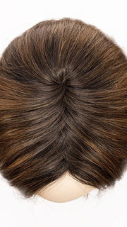 NUT BROWN ROOTED 12.830.9 | Lightest Brown and Medium Brown with Light Auburn and Medium Warm Brown Blend with Shaded Roots