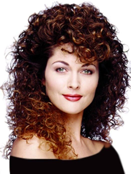 Celebrity Wig by Aspen Wigs : Long Synthetic Curly Wig
