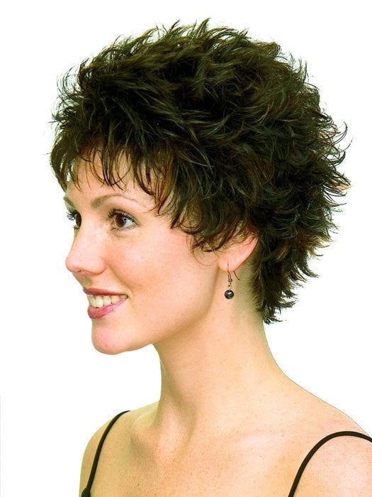 Amie Wig by Aspen Wigs : Boycut with Spiky Layers | Color 2/30H