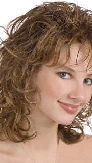 CHEYENNE by Dream USA in 4/16CH Dark Brown (4) base with Honey Blonde (16) chunked highlights