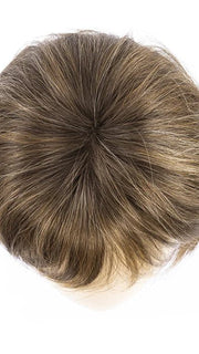 NUT MULTI SHADED 12.26.830 | Lightest Brown and Light Golden Blonde with Medium Brown Blended with Light Auburn Blend with Shaded Roots