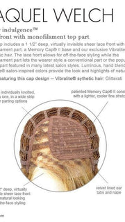 Lace Front & Monofilament Part, see cap construction chart for details