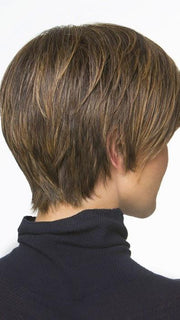 Precision layering and subtly textured ends at the nape