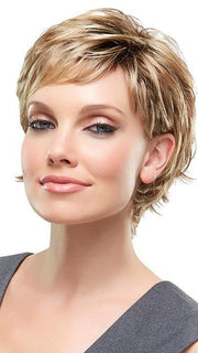 Have your stylist trim the bang for a custom look | Color: 14/26S10