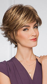 GALA LARGE by Gabor in G811+ MAHOGANY MIST | Medium brown base with soft copper highlights