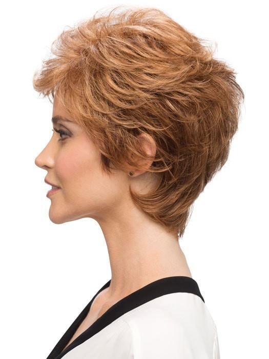 Estetica Designs Amber Wigs : Profile View | Color R30/28/26
