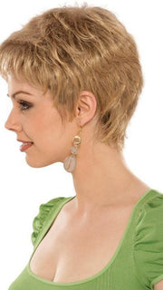 Casey Wig by Estetica Designs | Profile View | Color: R24/18BT