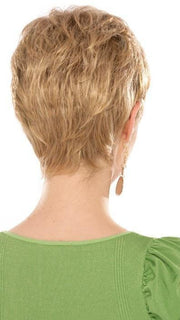 Casey Wig by Estetica Designs | Back View | Color: R24/18BT
