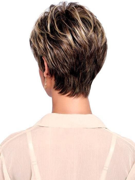Estetica Design Wig Cheri Wig : Back View | Color R8/26H