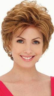Hazel Wig by Estetica Designs Wigs : Front View | Color R30/28/26