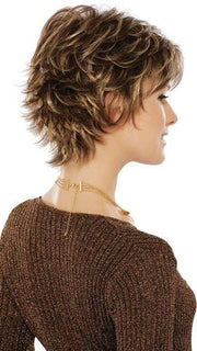 Estetica Designs Heidi Wig : Side View | Color CARAMELKISS