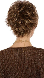 Estetica Designs Heidi Wig : Back View | Color CARAMELKISS