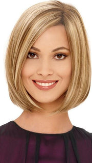 JAMISON by Estetica in  R12/26CH | Light Brown with Chunky Golden Blonde Highlights