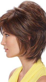 Estetica Renae Wig : Capless | Profile View | Color R6/28F 