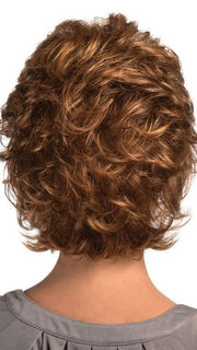 Estetica Shelby Wig : Back View | Color R30/28/26