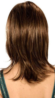 Estetica Wigs Venna : Back View | Color CARAMELKISS