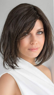 ICONE Wig by Ellen Wille in ESPRESSO MIX | Darkest Brown Base with a Blend of Dark Brown and Warm Medium Brown throughout