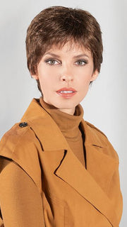 AIR by Ellen Wille in CHOCOLATE-MIX Medium to Dark Brown base with Light Reddish Brown highlights
