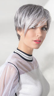 SALT-PEPPER-MIX | Light Natural Brown with 75% Gray, Medium Brown with 70% Gray and Pure White Blend