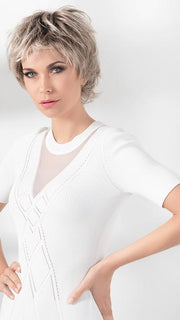 A layered shag-cut wig
