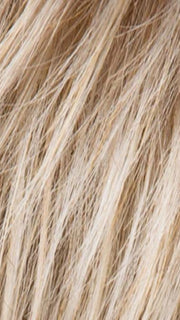 SANDY BLONDE ROOTED | Medium Honey Blonde, Light Ash Blonde, and Lightest Reddish Brown blend with Dark Roots