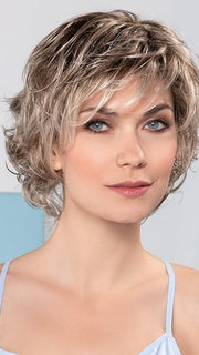 CESANA by Ellen Wille in BEIGE MULTI SHADED 24.14.23 | Lightest Ash Blonde and Medium Ash Blonde with Lightest Pale Blonde Blend and Shaded Roots (This piece has been styled)