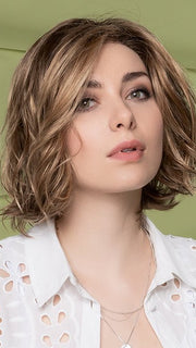 NOLA by Ellen Wille in BERNSTEIN MULTI SHADED 12.26.27 | Lightest Brown, Light Golden Blonde, and Dark Strawberry Blonde Blend with Shaded Roots