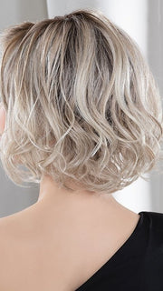 STELLA by ELLEN WILLE in IVORY-BLONDE-SHADED 101.20.23 | Light Strawberry Blonde and Lightest Pale Blonde blend with Pearl Platinum and Shaded Roots