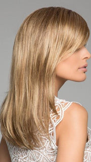 The flared ends make this long layered wig just adorable