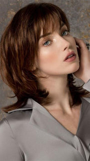 CASINO MORE by Ellen Wille in CHOCOLATE MIX | Medium to Dark Brown Base with Light Reddish Brown Highlights