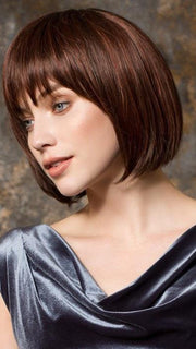Have your stylist trim the bang to fit your face shape 