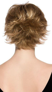 Layered cut with flipped ends