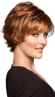 DATE by Ellen Wille in 30/31-30 | Medium Auburn with Medium to Light Copper Red on top, with a Medium Auburn nape