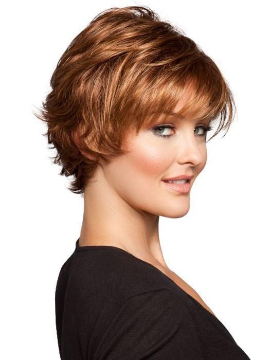 DATE by Ellen Wille in 30/31-30 | Medium Auburn with Medium to Light Copper Red on top, with a Medium Auburn nape
