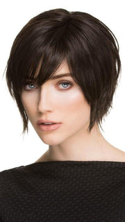 Lace Front | Hand-knotted, ready to wear and virtually invisible. The lace front creates a natural-looking hairline for off-the-face styling versatility