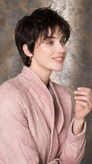 FAIR MONO by Ellen Wille in ESPRESSO MIX | Darkest Brown Base with a Blend of Dark Brown and Warm Medium Brown throughout 
