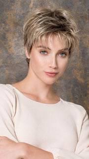 FAIR MONO by Ellen Wille in CHAMPAGNE ROOTED | Light Beige Blonde,  Medium Honey Blonde, and Platinum Blonde Blend with Dark Roots	