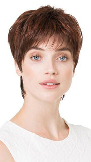 With the monofilament top you're able to style it more sleek or spiky depending on the occasion 