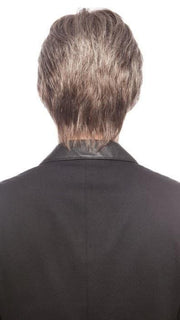The nape area is lined with a hand-stitched strip of polyurethane to ensure a secure fit while wearing. Velcro straps line the bottom area of the style to allow sizing adjustments