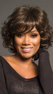 GINA MONO by Ellen Wille in CHOCOLATE MIX | Medium to Dark Brown Base with Light Reddish Brown Highlights