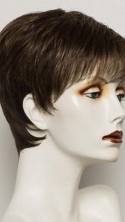 COFFEE MIX | Medium to Dark Brown base with Honey Blonde highlights on the top only, darker nape